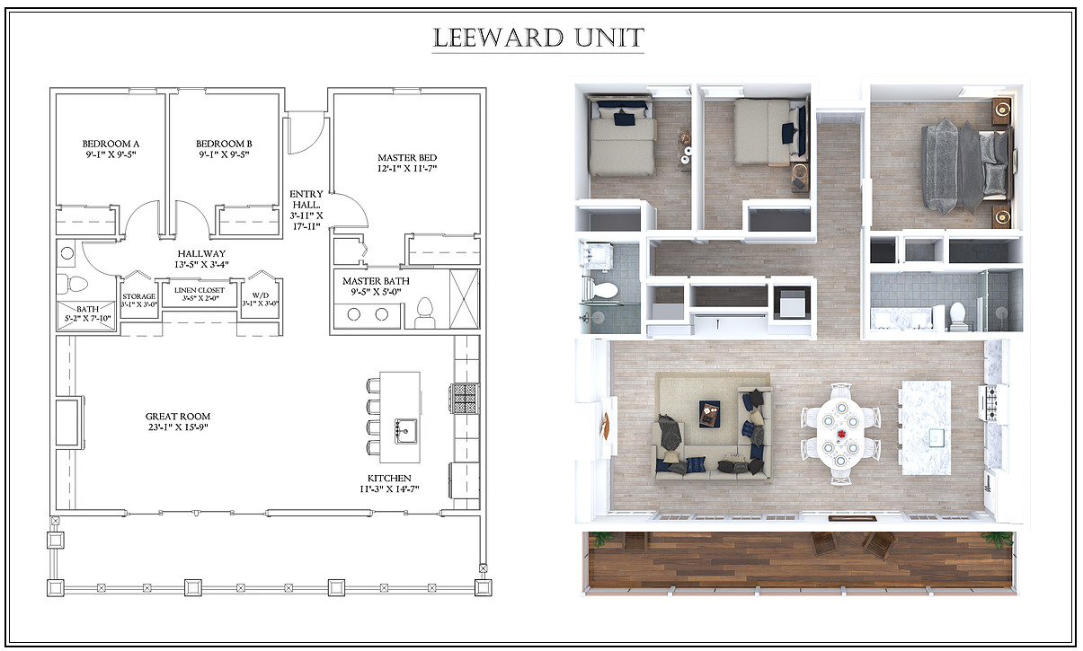 Arlington Beach Club Leeward Unit | Arlington LBI | New LBI Condos